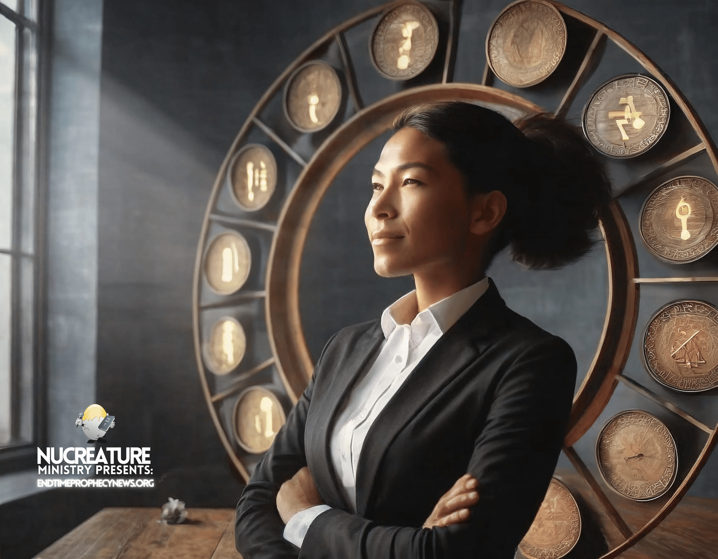 Astrology and black women with arms folded