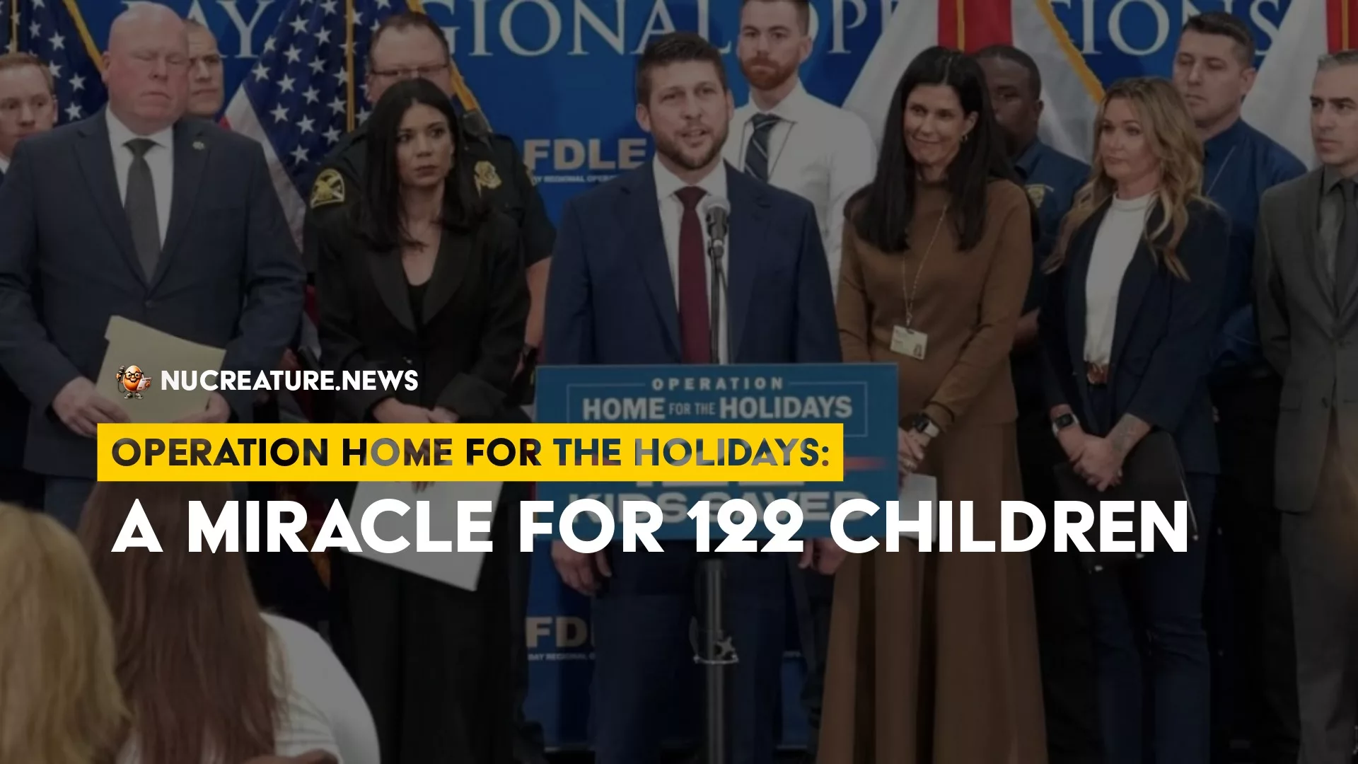 Operation Home for the Holidays: Child trafficking raid