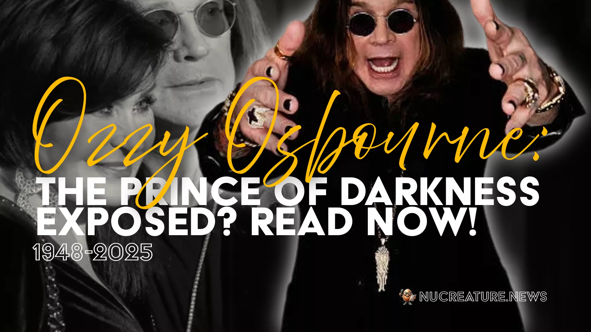 Ozzy Osbourne The Prince of Darkness Exposed with sharon Osbourne