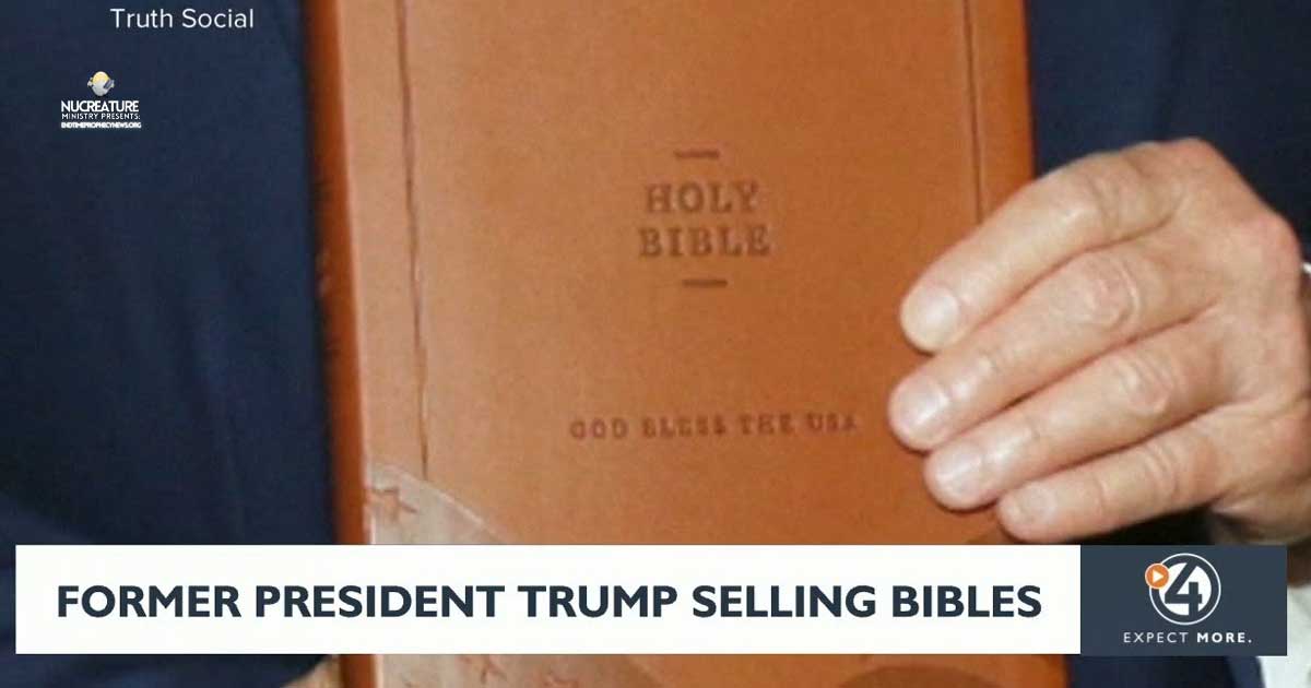 trump selling bibles