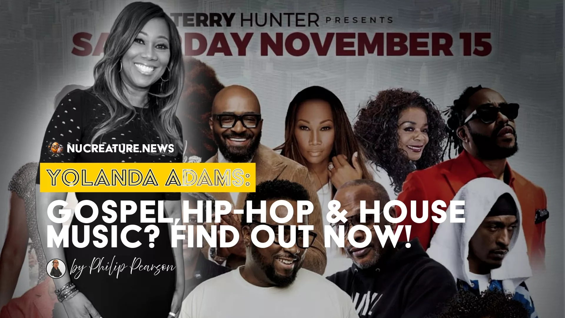 Yolanda Adams, DJ Terry Hunter at Music Event Gospel,Hip-Hop & House Music? Find Out Now!